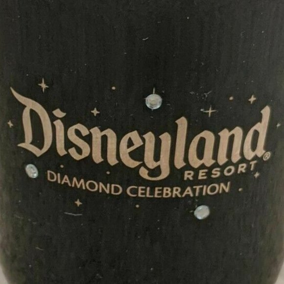 Disneyland Resort Black Mug Diamond Celebration LE 60th Anniversary RARE Cup NWT - Picture 7 of 8
